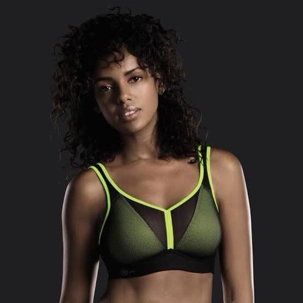 5544 Anita Active Air Control Maximum Support Sports Bra 32AA Delta Pad Wireless
